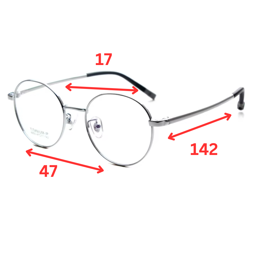 MCROONS Kids Rose Gold Round Glasses — Timeless Delicate Frames | Boys and Girls | Silver, Rose Gold, Pink and Cyan