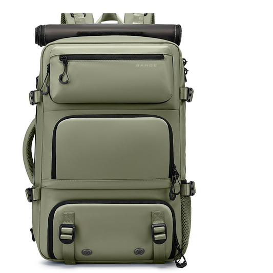 Unisex 30L Nylon Multifunction 3-Way Usage TSA Lock Detachable Shoes Compartment Travel Hiking Backpack