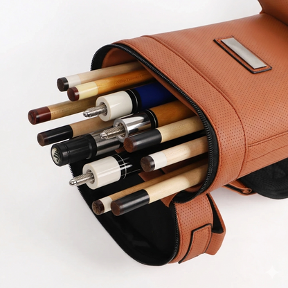 Waterproof Leather Hard Pool Cue Case