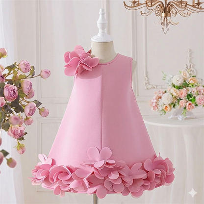 Girls Flower Birthday Party Dress
