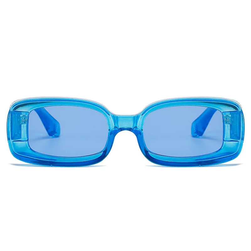MCROONS Candy Rectangle Sunglasses — UV400, Women