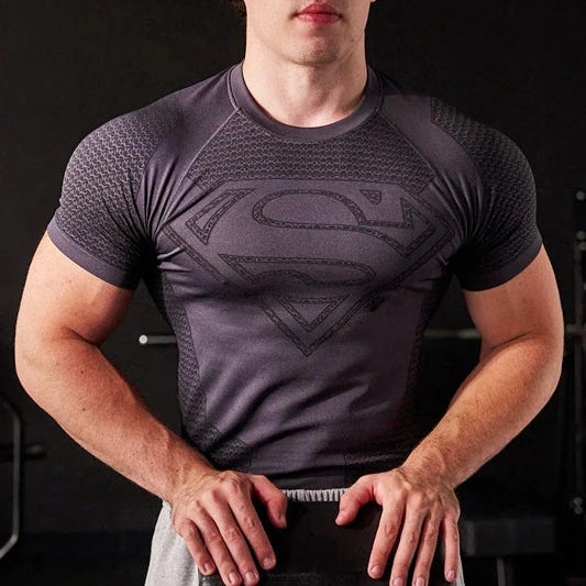 MCROONS men's quick-dry gym shirt product photo