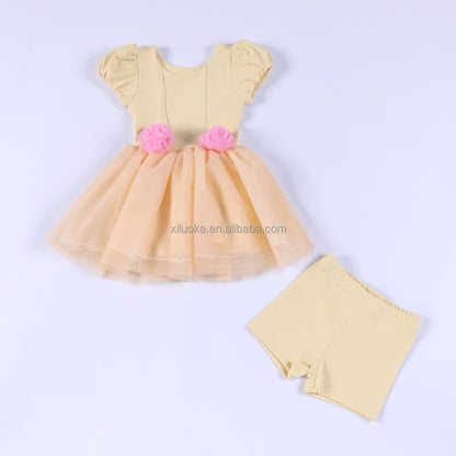Girls Multi-Layer Tulle Princess Dress